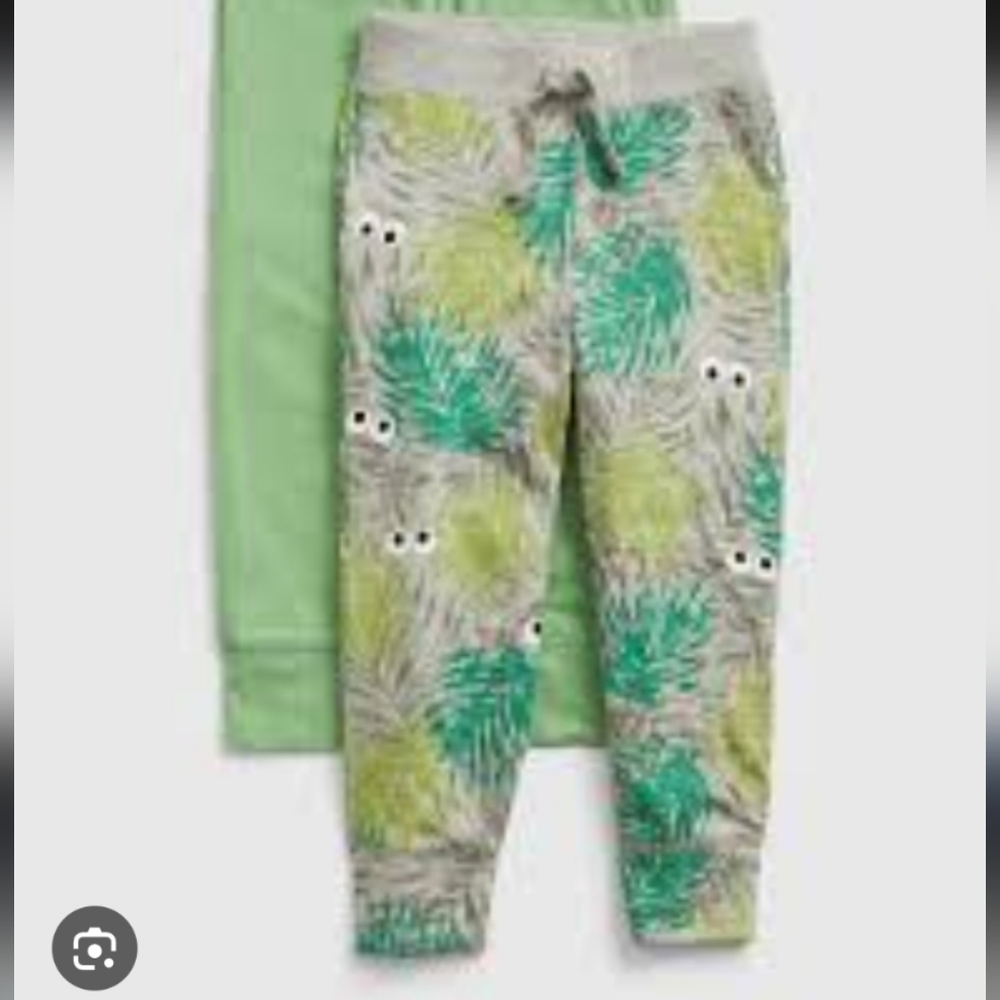 Gap Kids Wacky Pattern Sweatpants Joggers Fun Weird Organic Cotton